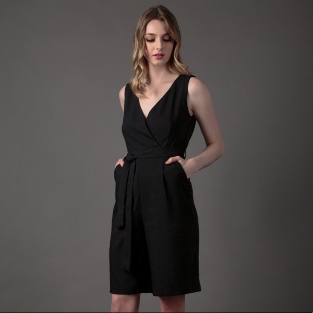 BNWT black dressy romper